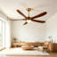 Ventilateur de plafond 62 po Mid-Century