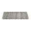 Plateau en marbre festonné Upshaw avec finition gris naturel