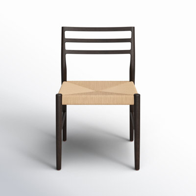 Lindyn Solid Wood Ladder Back Side Chair