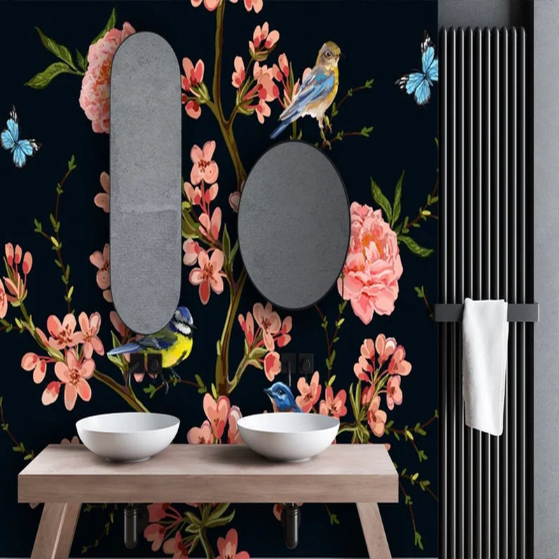 Rouleau de papier peint, L 108 po x l 96 po