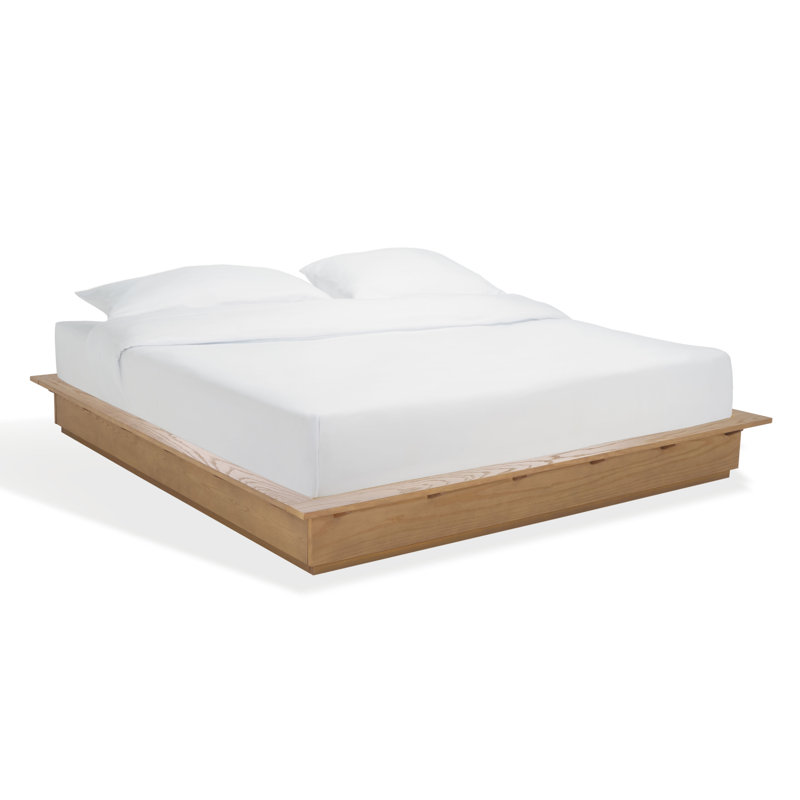 Celesia Wood Bed Frame, Natural, King