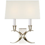 Chapman & Myers Cross Bouillotte Small Sconce
