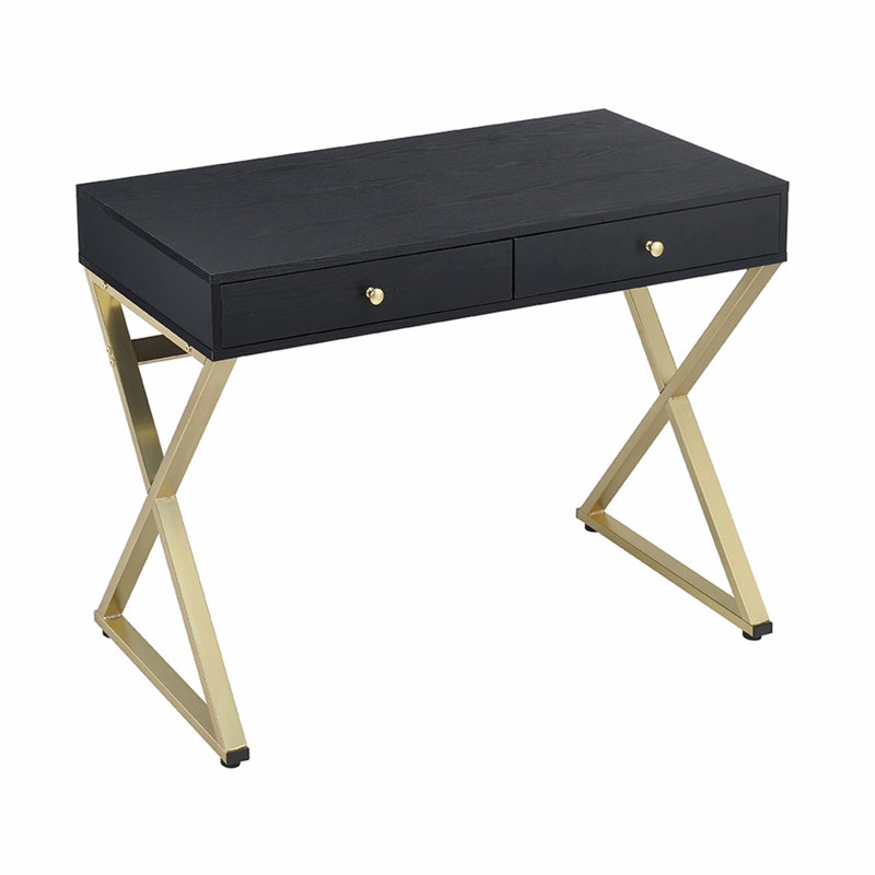 Genoveva Metal Base Secretary Desk