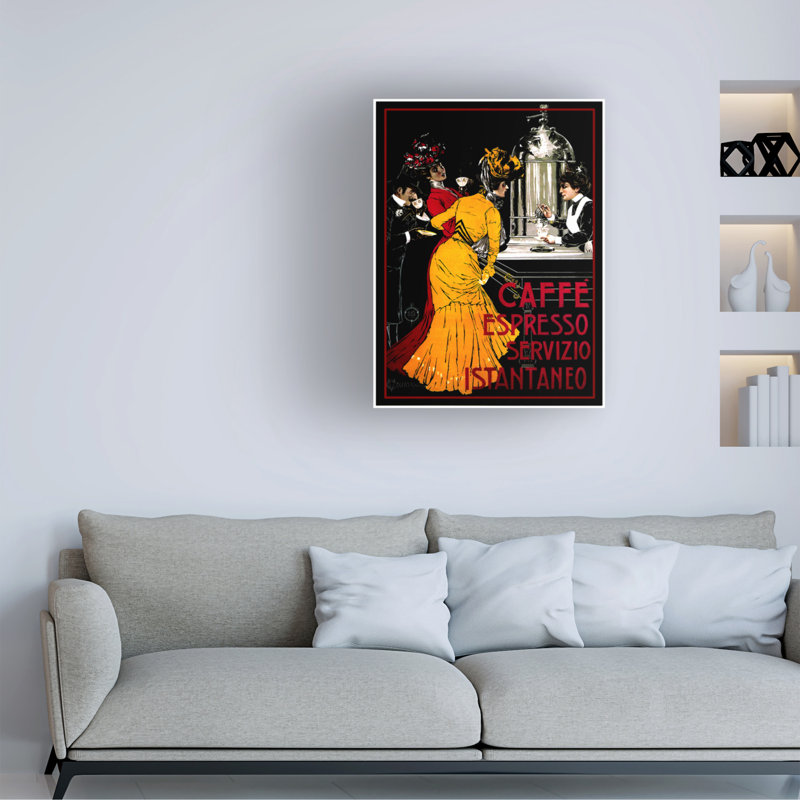 Art mural sur toile tendue - Lavoie rétro «ADS-0102» pour décoration de salon, de chambre à coucher ou de bureau - 24 x 32