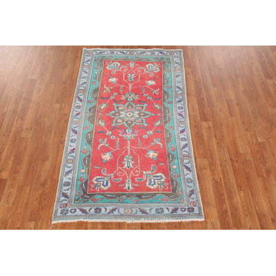 Handmade Wool Traditional Rug 3x6
