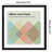 16.5 X 16.5 Floating Album Frame To Display Record Covers - Black