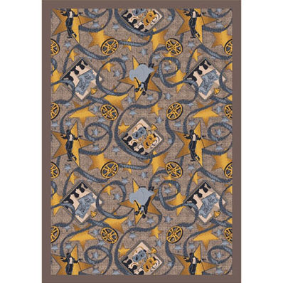 Gaming and Entertainment Silver Screen by Joy Carpets Area Rug Joy Carpets Rug