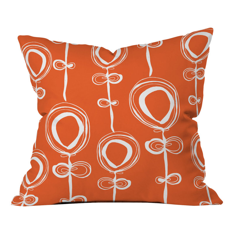 Coussin contemporain, 16 po x 16 po