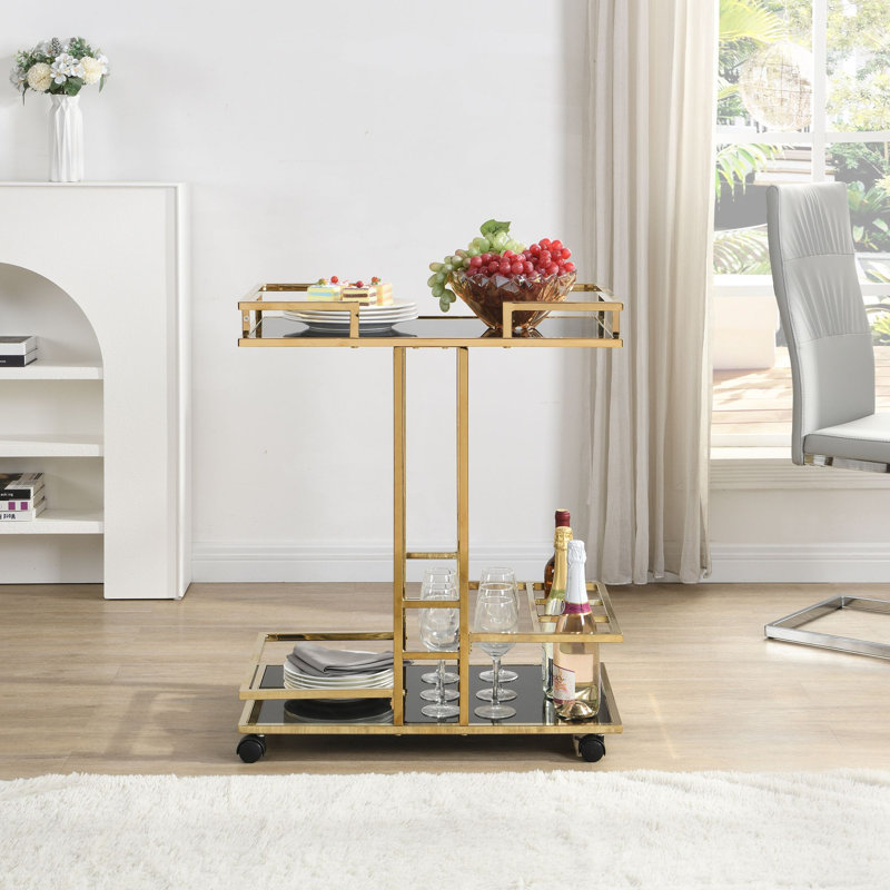 Metal Bar Cart