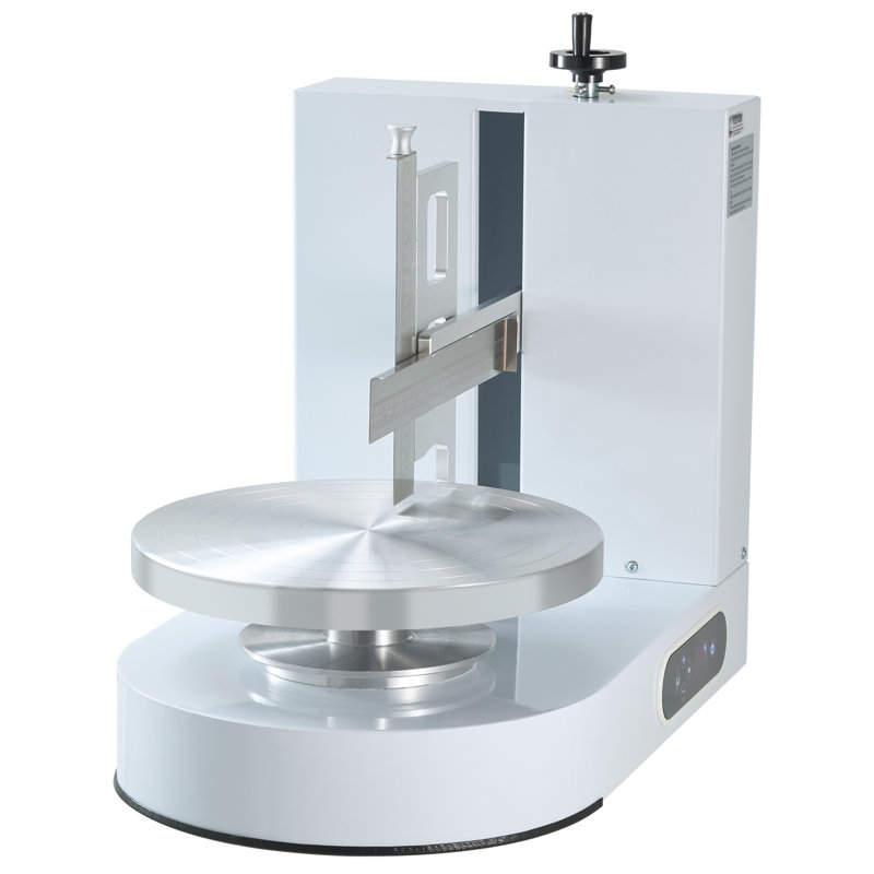 Cake Decorating Machine Cake Frosting Spreading for Cake, White, 21.65" H x 23.62" L x 14.57" W