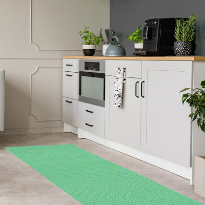 Chenille Geometric Indoor Rug