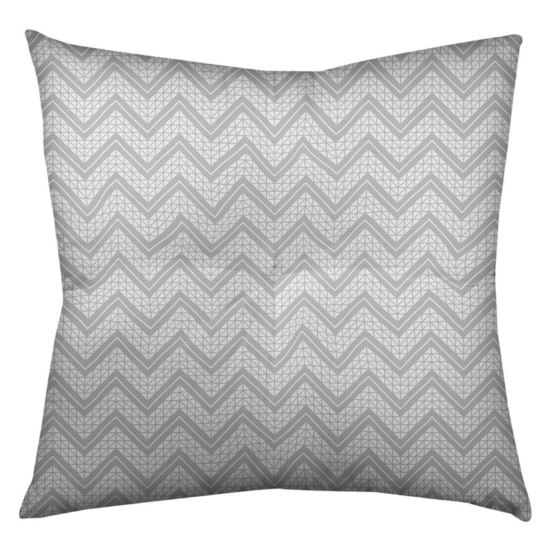 Coussin Rhonda Cheval, 30 po x 30 po, Gris foncé