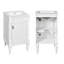 Meuble-lavabo moderne autoportant moderne de 18 pouces avec lavabo en céramique, armoire de rangement avec porte et tablette réglable-1465099690