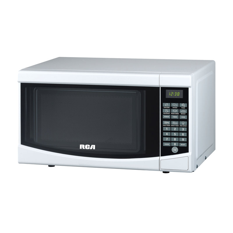 Frigidaire® 0.7-Cu. Ft. 700-Watt Countertop Microwave Oven With Glass Turntable, White