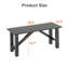 Banc d'extérieur en métal Entela-195627199
