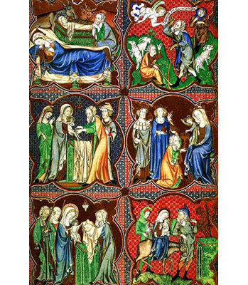 Christ comme un enfant-impression d’art graphique