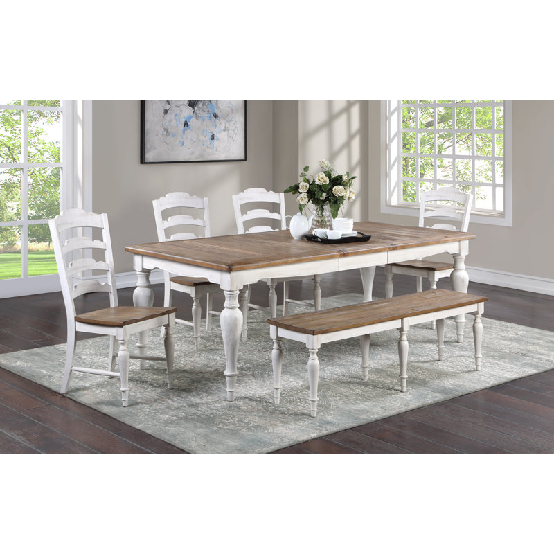 Brigg Solid Wood Bench