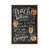 Classic Brown Wood Floater Framed