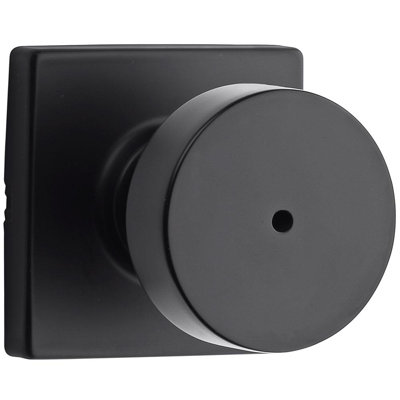 Privacy Door Knob with Square Rosette