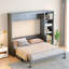 Lit escamotable avec bureau et tablettes Murphy-1352637428-1352637435
