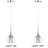 Delhi 1 - Light Chrome Single Pendant