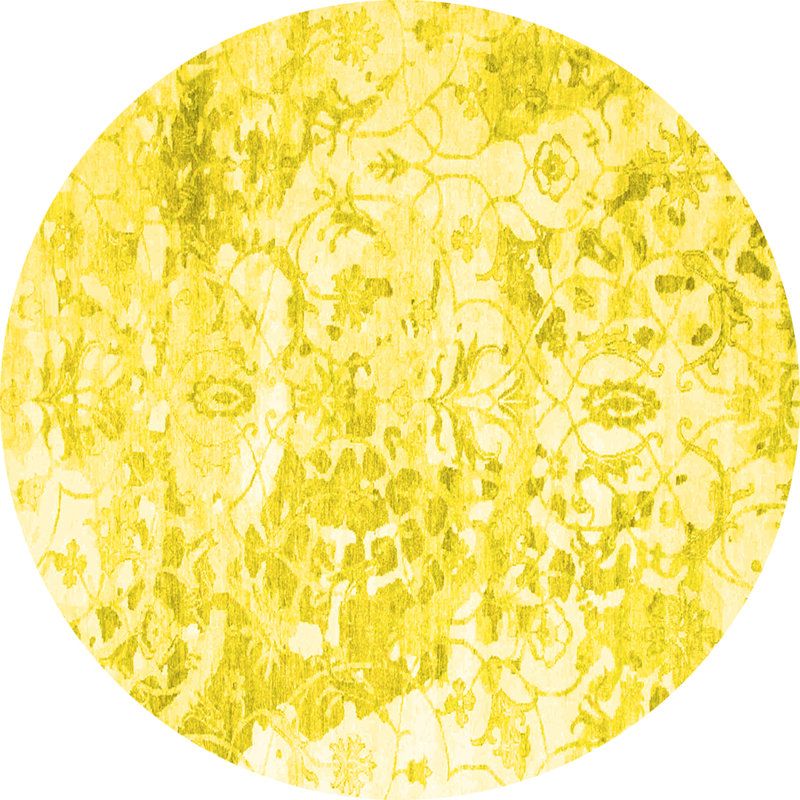 Performance Abstract Indoor Rug, Round 8'