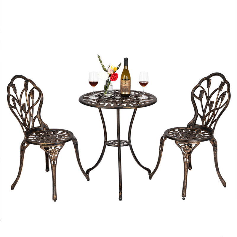 Ensemble bistro extérieur pour 2 personnes Ferrill