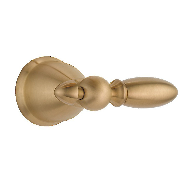 Victorian Large Metal Lever Handle, Brilliance Champagne Bronze