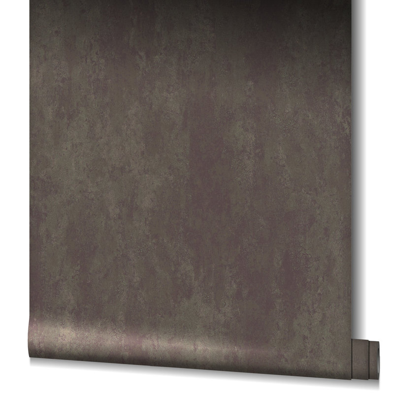 Rouleau de papier peint effet lustré Energy Collection, Brun