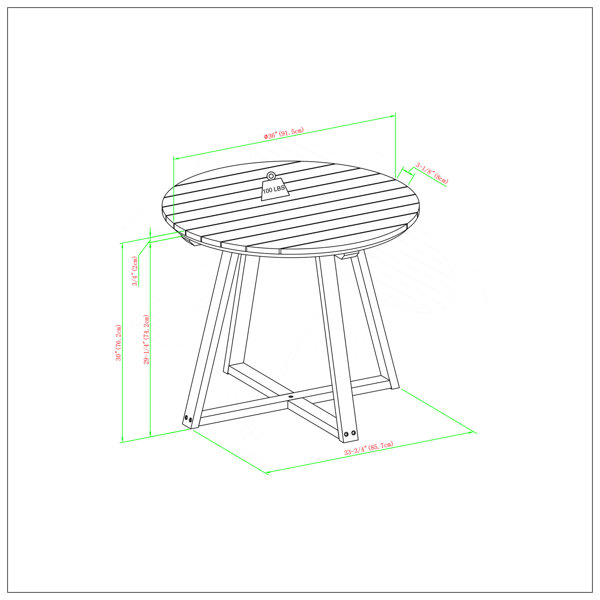 Dimensions du produit
