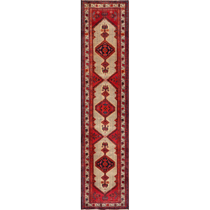 Vintage One-of-a-Kind 3'1" X 13'9" Area Rug