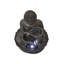 Fontaine de Bouddha 13,75 "avec DEL pour décoration de table