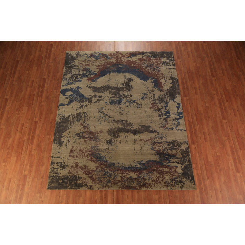 Tapis indien en laine Handmande
