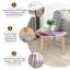 Ensemble de 2 tables basses gigognes Triangle Nesting-130624039