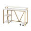 Bureau d'écriture de style industriel