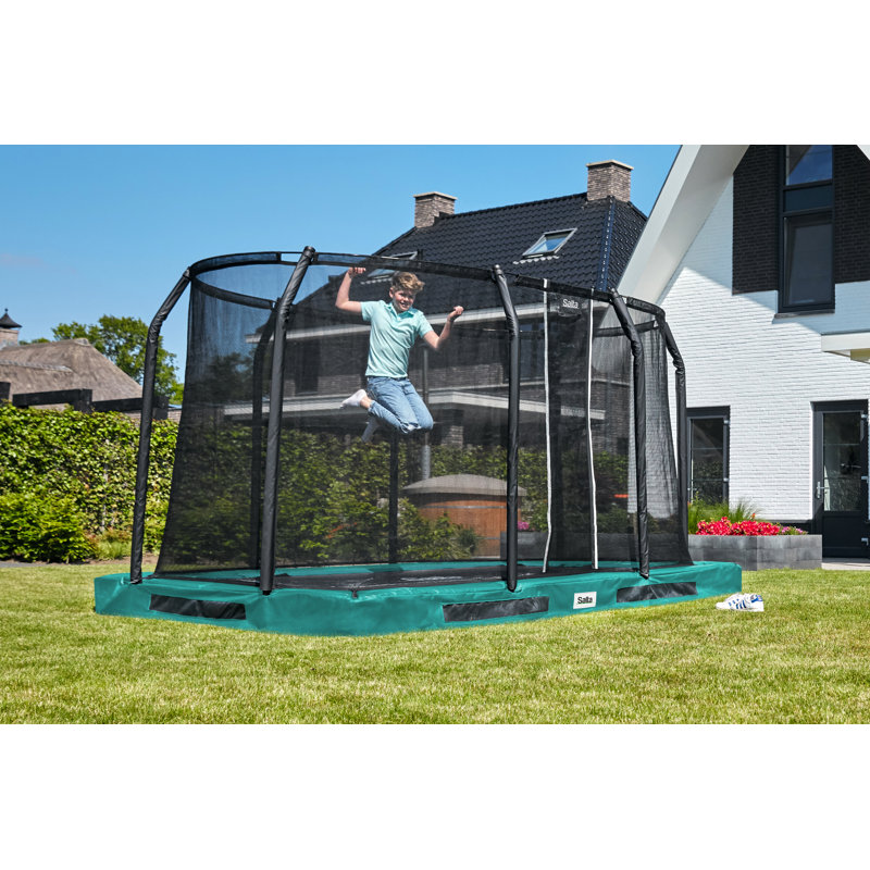 Salta Premium Ground Including Safety Net 214x153cm, Green