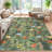 Modern Area Rugs Flower Accent CarpetNon-Slip Area Rug Farmhouse Throw Rugs for BedroomLiving RoomOffice-30811463-30811327