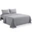 Ensemble de draps en coton 4 pièces avec grandes taies d'oreiller en coton pour toute la saison 4 pièces Marina-2052904995-2103426408
