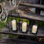 Ensemble de 3 lanternes de bougie Kainoah-1248967215