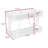Metal Bunk Bed with Dual Ladders and Reinforced Stability-1531726537