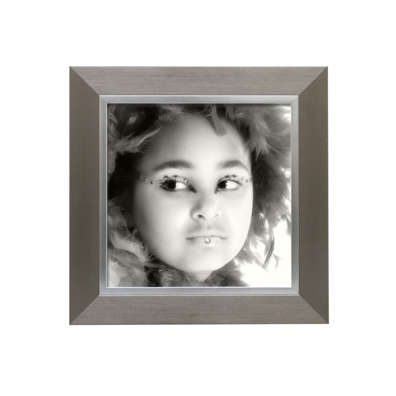 Denison Silver Bevelled Picture Frame, 84.6cm H x 64.6cm W x 2.5cm D