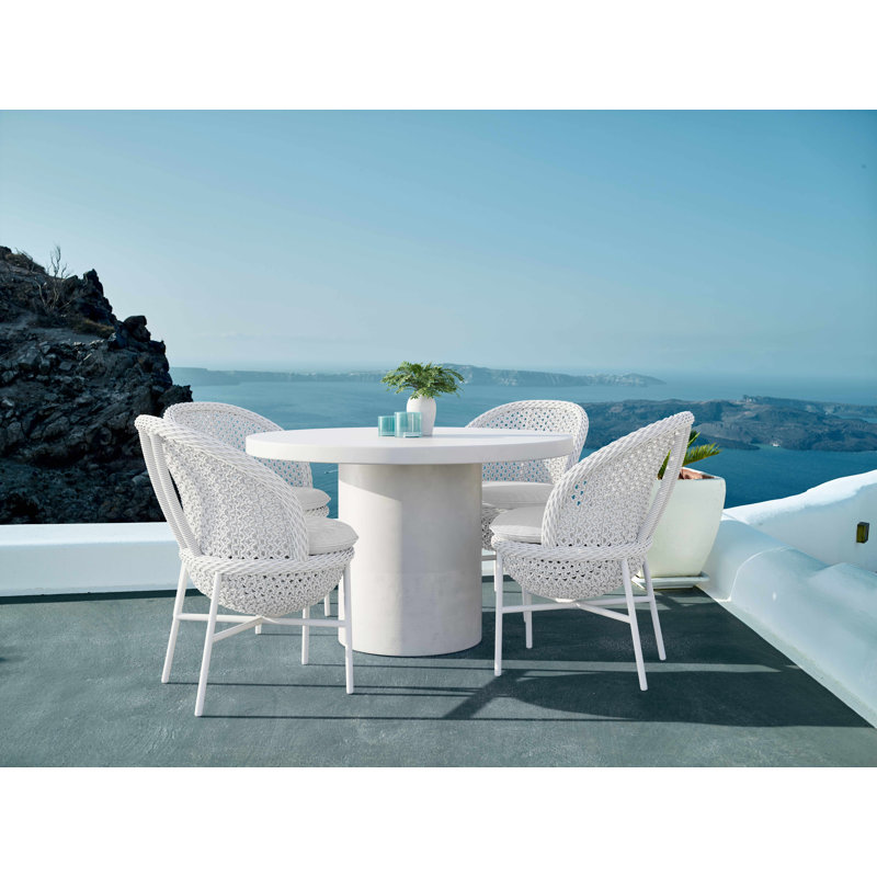 Montauk Patio Dining Armchair with Cushion
