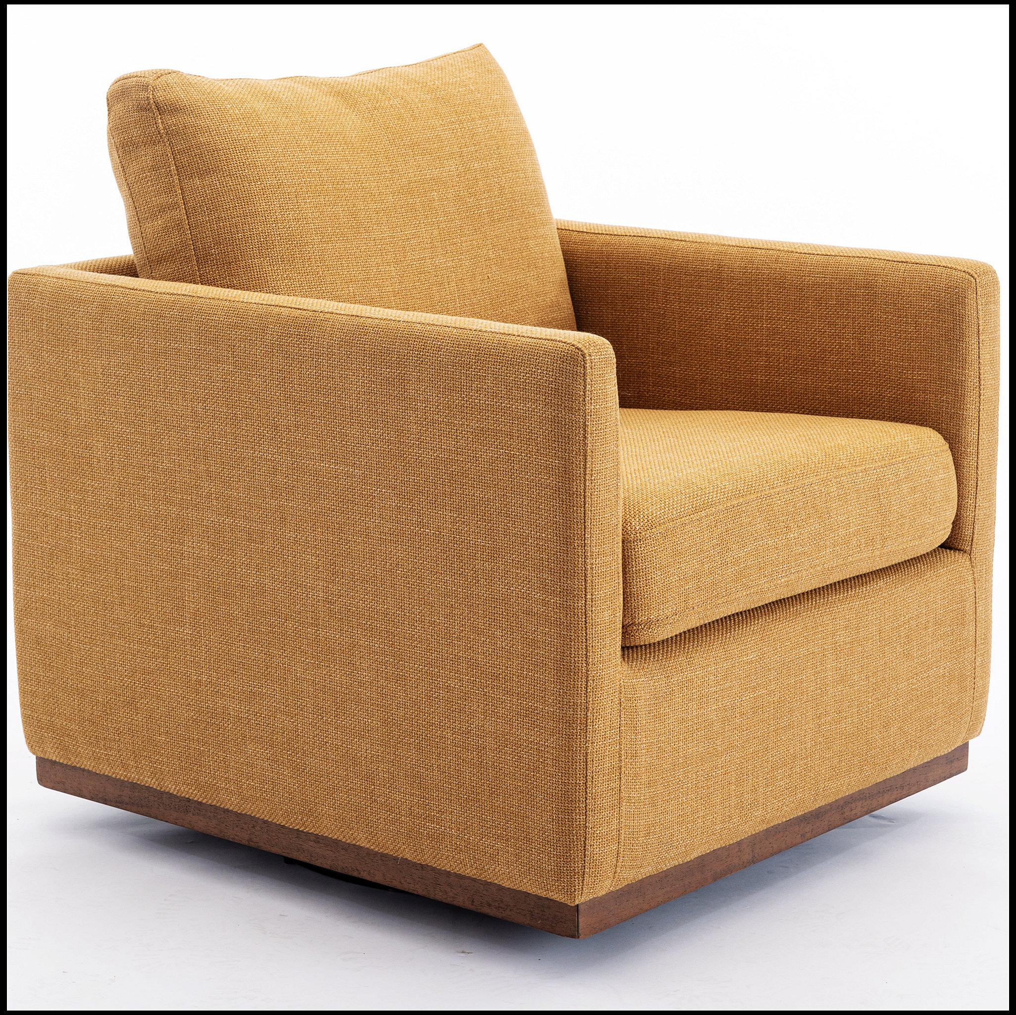 Oliver Mid Century Modern Swivel Accent Chair Armchair for