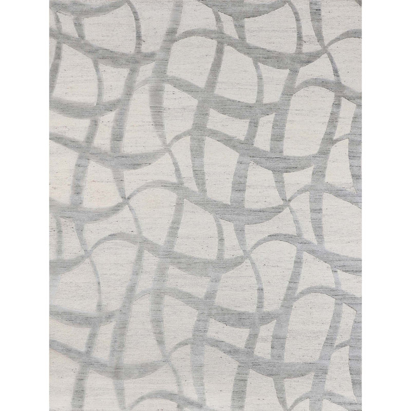 Geometric Area Rug, Rectangle 9' x 12'