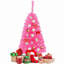 Mini sapin de Noël artificiel rose 3 pi