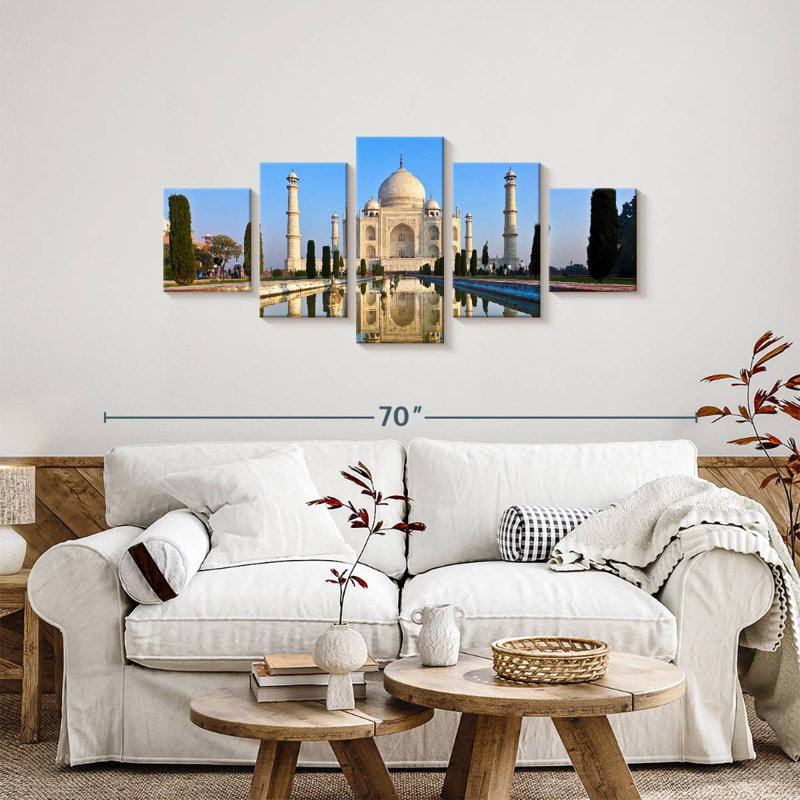 Taj Mahal, H 24 po x l 55 po