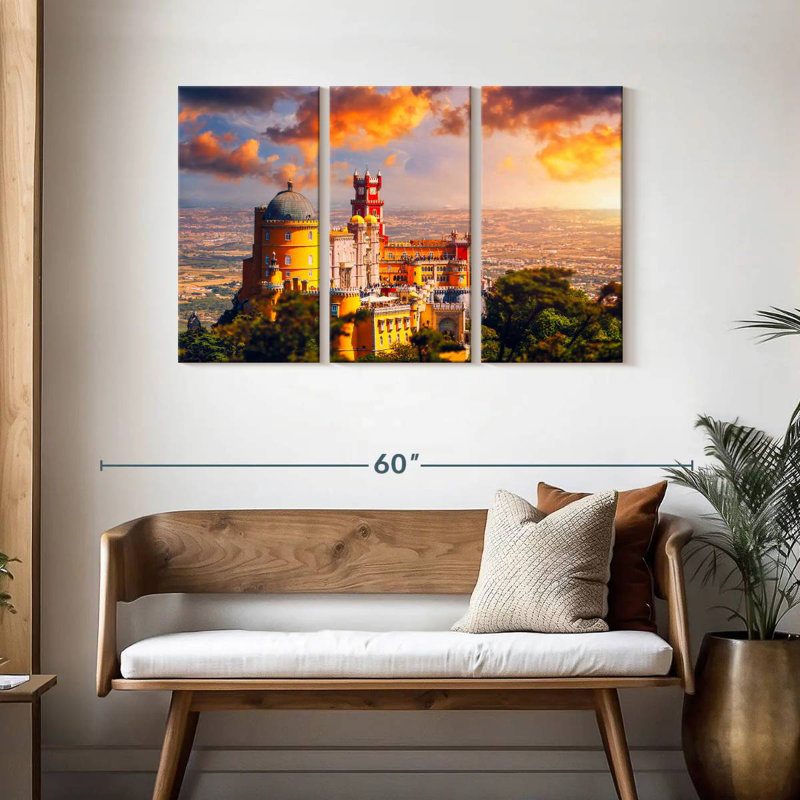 Nicci Pena Palace, 28" H x 45" W