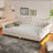Queen Size Upholstered Daybed with LED and Nail Decoration-384640727