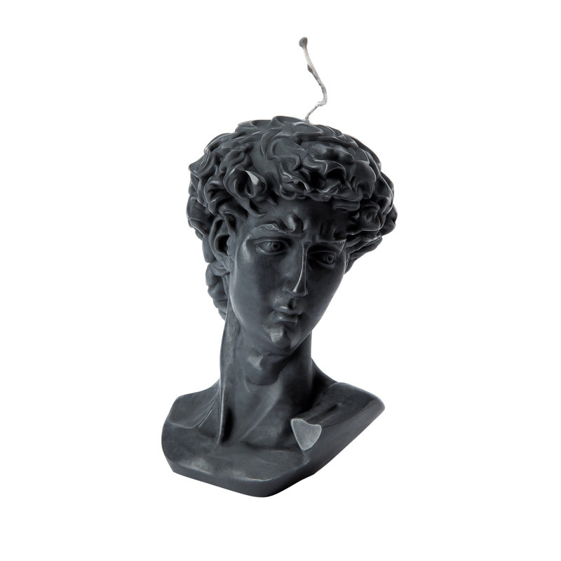  Bougie parfumée Home, Portrait de Davidgypsum - Blanc, Bleu