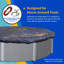 Couverture pour piscine hors-sol à abattants de 8 ans-9055454